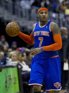 Carmelo Anthony. Fonte: Keith Allison (Flickr.com).
