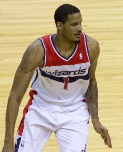 Trevor Ariza, obbiettivo dei Clippers. Fonte: Keith Allison (Wikipedia)