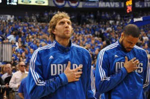 Chandler e Dirk Nowitzki Mavericks