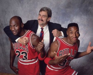 Jordan Pippen Phil Jackson