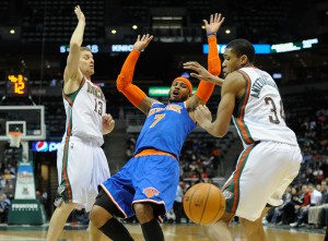 NBA: New York Knicks at Milwaukee Bucks