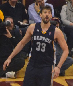 Marc Gasol. Fonte: Chrishmt0423  (Wikipedia)