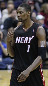 Chris Bosh. Fonte_ Keith Allison (Flickr.com)