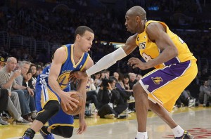 Stephen Curry contro Kobe Bryant
