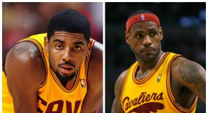 Kyrie Irving e LeBron James