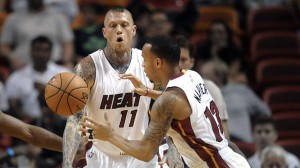 Chris Andersen e Shabazz Napier 