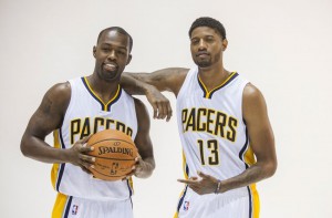 Rodney Stuckey con Paul George