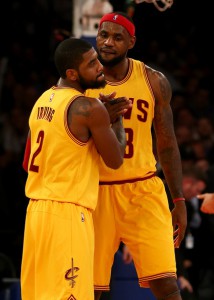 Kyrie Irving e LeBron James