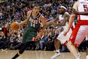 Giannis Antetokounmpo.