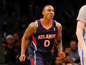 Jeff Teague in canotta Hawks