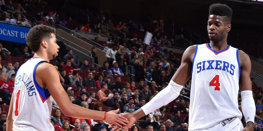 MCW assieme a Nerlens Noel