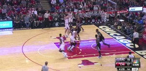 Gasol ottiene un and-one