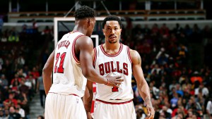 JimmyButlerDerrickRose, chicago bulls