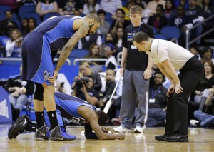 Tyson Chandler, Rajon Rondo, Kane Fitzgerald