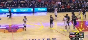 Snell taglia sul lato forte