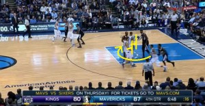 Harris riceve un doppio blocco