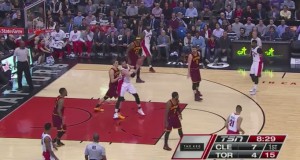 Isolamento in post per Valanciunas