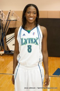 Rashanda McCants Poses for a photo