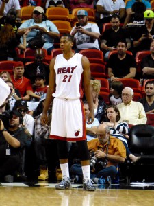 Hassan Whiteside in campo