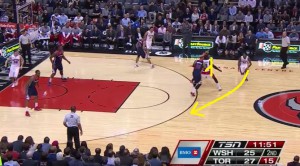 Patterson porta un blocco a Williams