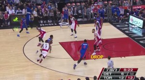 Valanciunas indietreggia