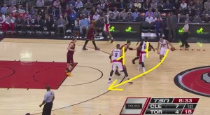 Vazquez riceve un doppio blocco