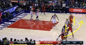 Vazquez riceve un doppio blocco sulla palla