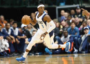 Rondo in canotta Mavs