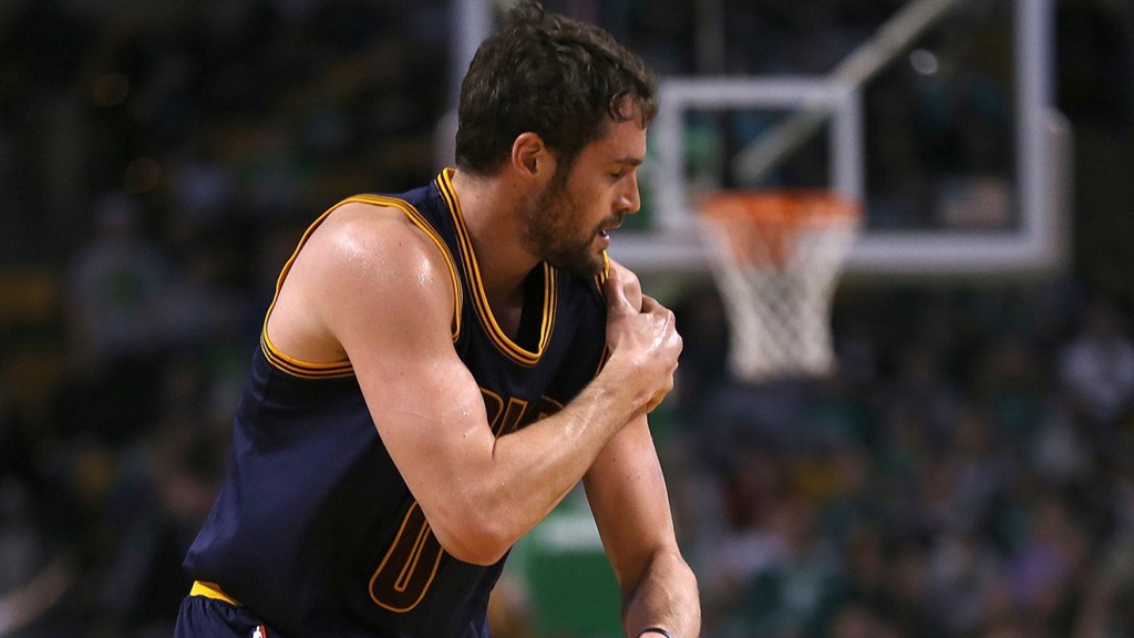 L'infortunio a Kevin Love, accorso in gara4 dei playoff al TD Garden contro i Celtics