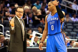 Scoot Brooks e Russel Westbrook