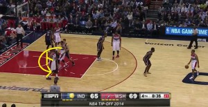 Pierce blocca per Porter