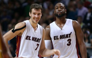 Goran Dragic e Dwayne Wade