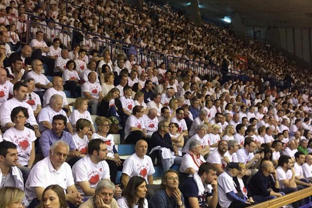 Nuovo tutto esaurito al Pala Bigi per Grissin Bon - Enel