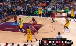 Irving penetra e scarica