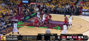 James penetra e scarica per Shumpert