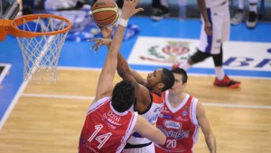 La sfida di ieri, fra l'Enel Brindisi e la Grissin Bon