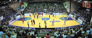Il PalaSerradimigni, casa della Dinamo Sassari
