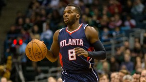 Shelvin Mack con la maglia degli Atlanta Hawks