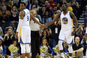 Andre Iguodala e Draymond Green.