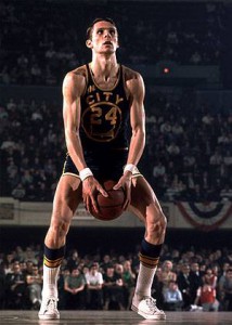 Rick Barry in lunetta