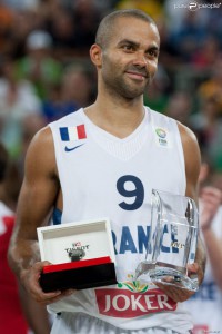 Tony Parker, MVP del torneo nel 2013