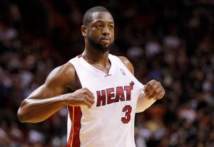 Dwyane Wade in azione