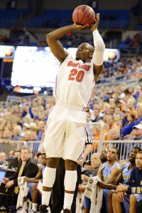 Michael Frazier, neo Lakers, in azione con la maglia dei Florida Gators