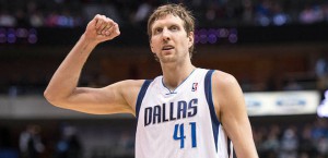 Dirk Nowitzki, primo violino del reparto lunghi e, più in generale, della squadra