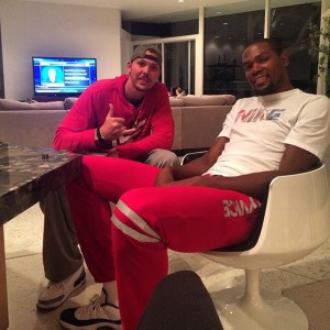 Mike Miller e Kevin Durant