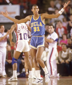 Reggie Miller ai tempi del College.
