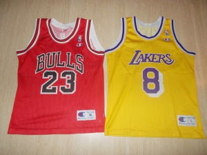 Maglie MJ + Kobe