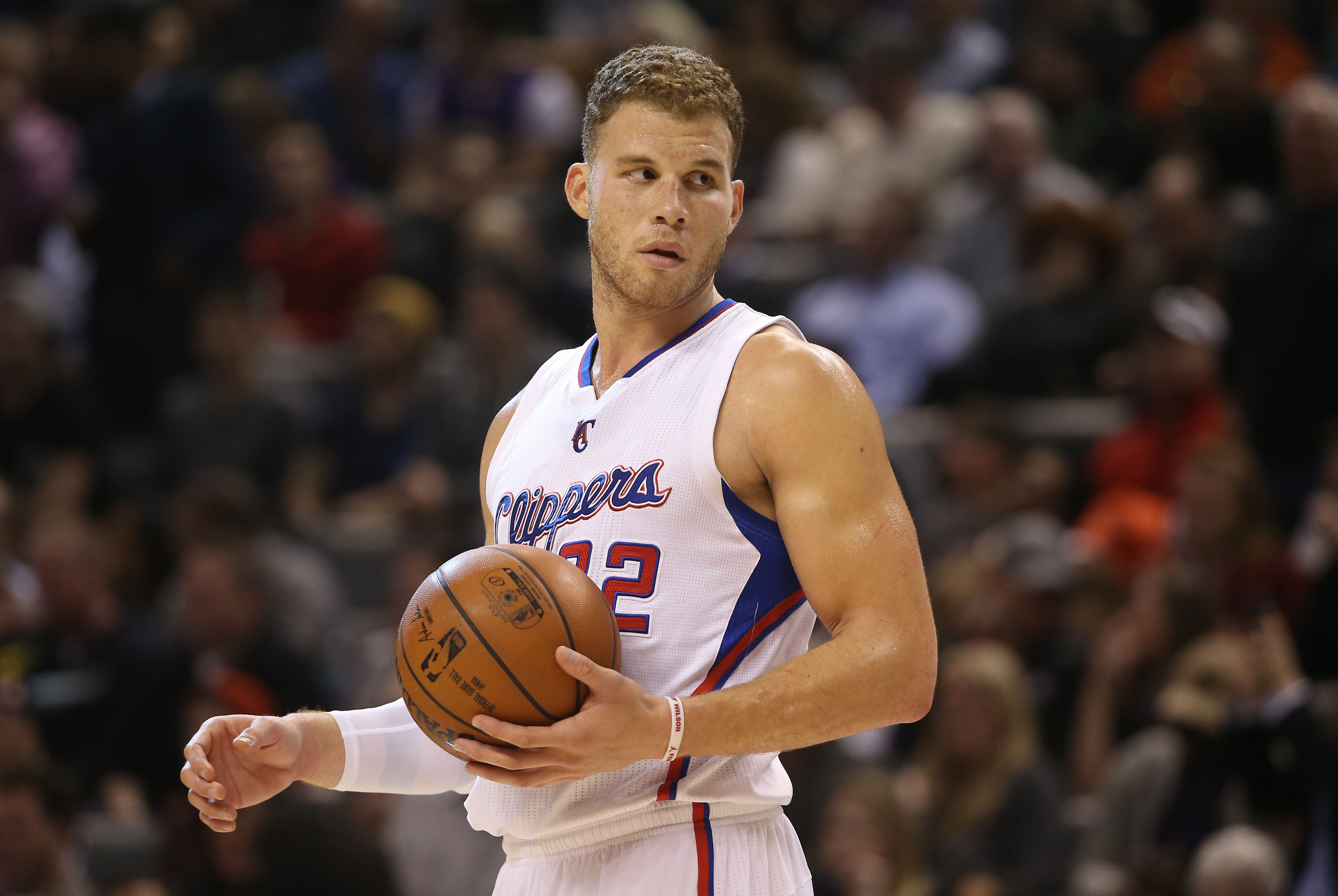 Blake Griffin con la maglia dei Clippers