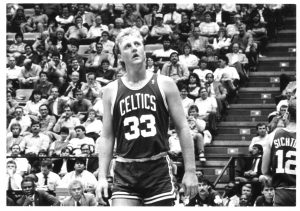 Larry Bird dei Boston Celtics 