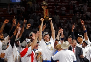 nowitzki dallas mavericks nba title 2011